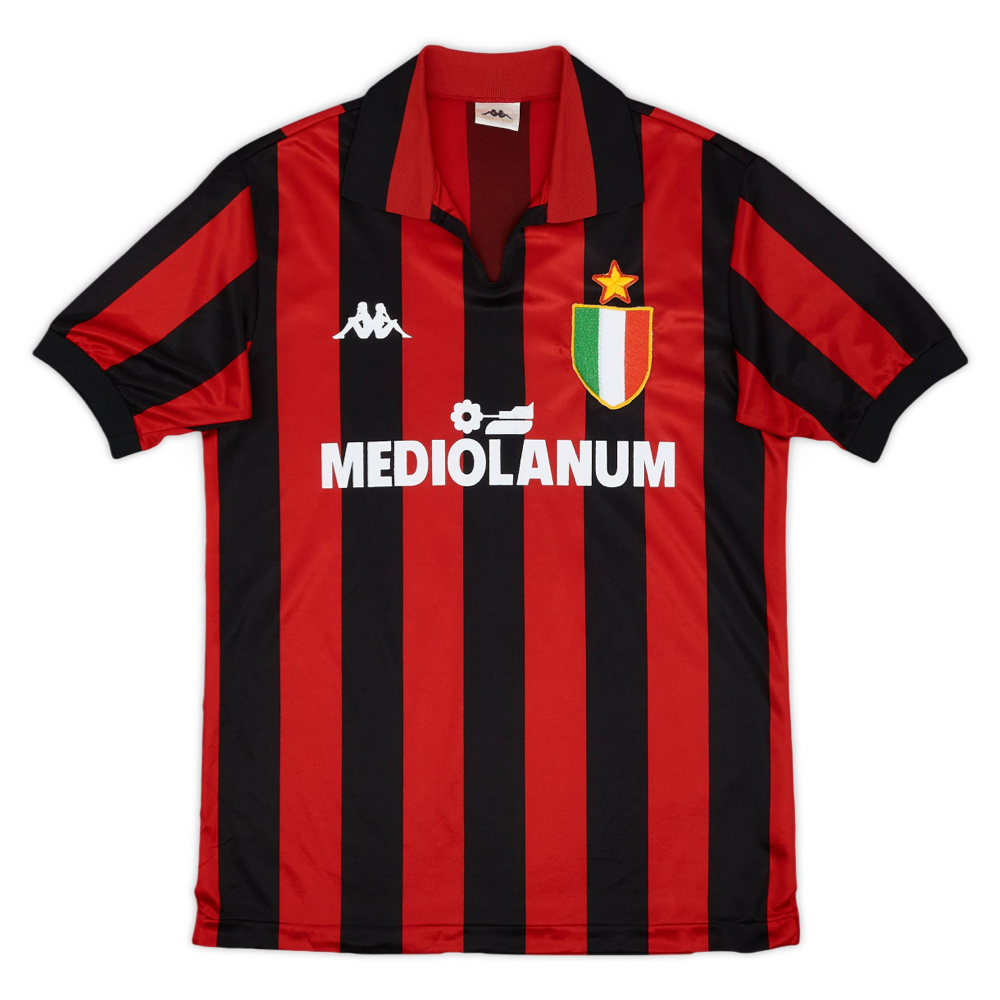 1988-89 AC Milan Home Shirt