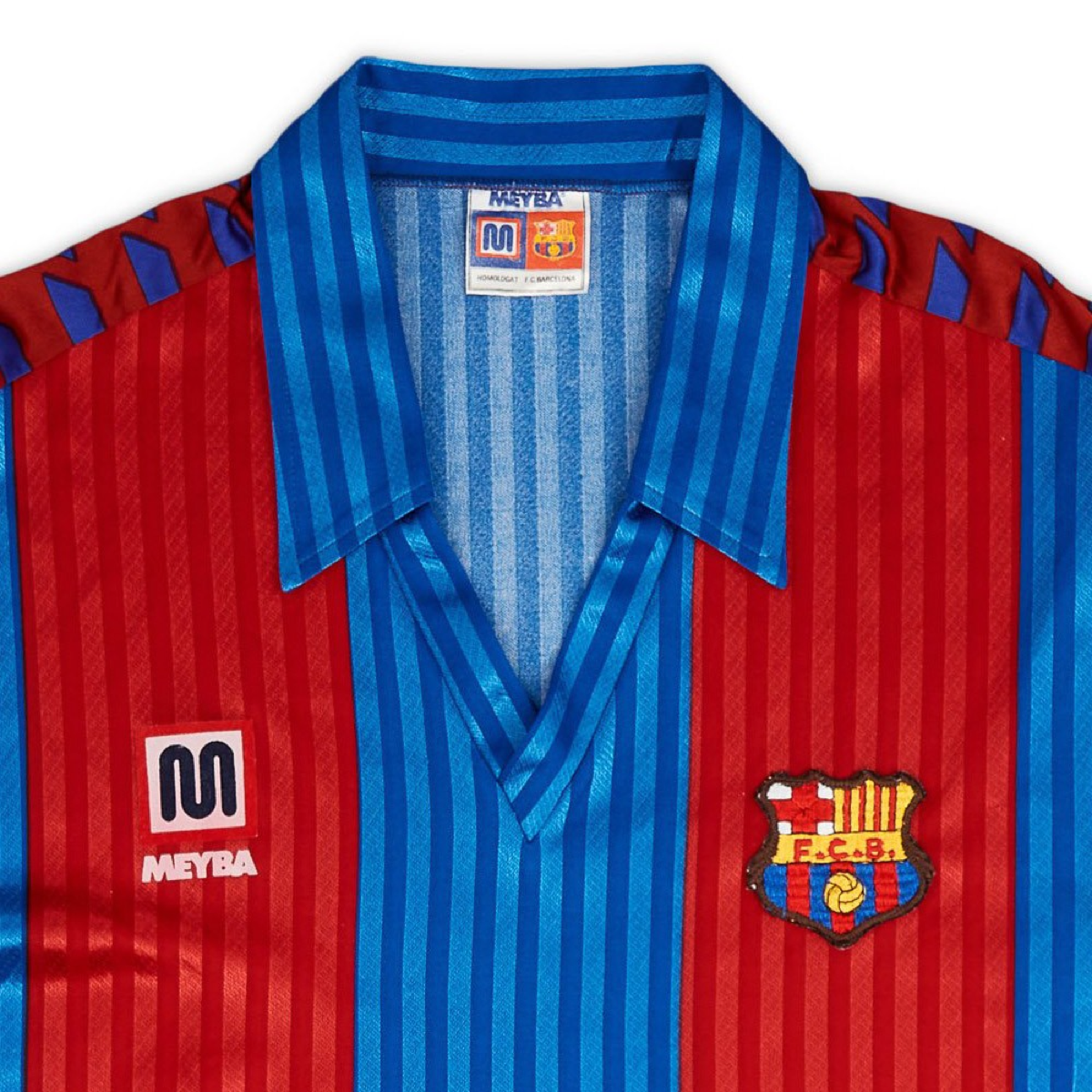 1991-92 FC Barcelona Long Sleeve Home Shirt