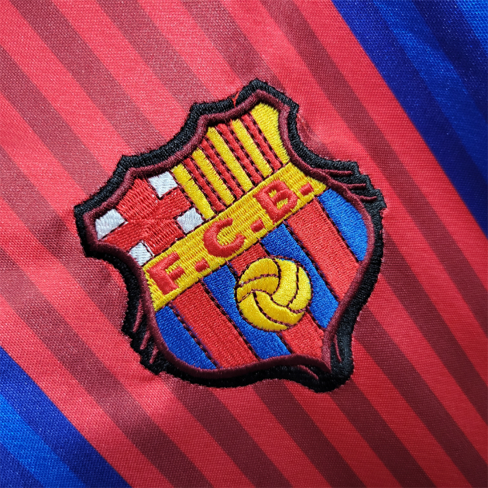 1991-92 FC Barcelona Long Sleeve Home Shirt