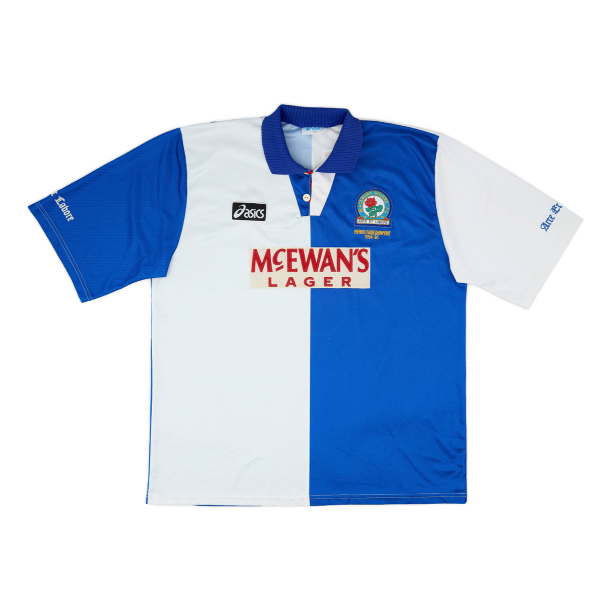 1995-96 Blackburn Rovers FC Home Shirt
