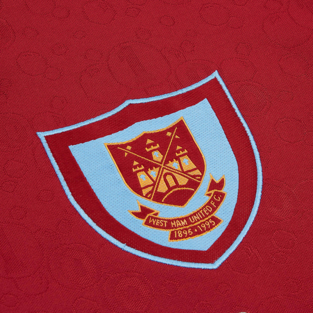 1995-97 West Ham United FC Home Shirt