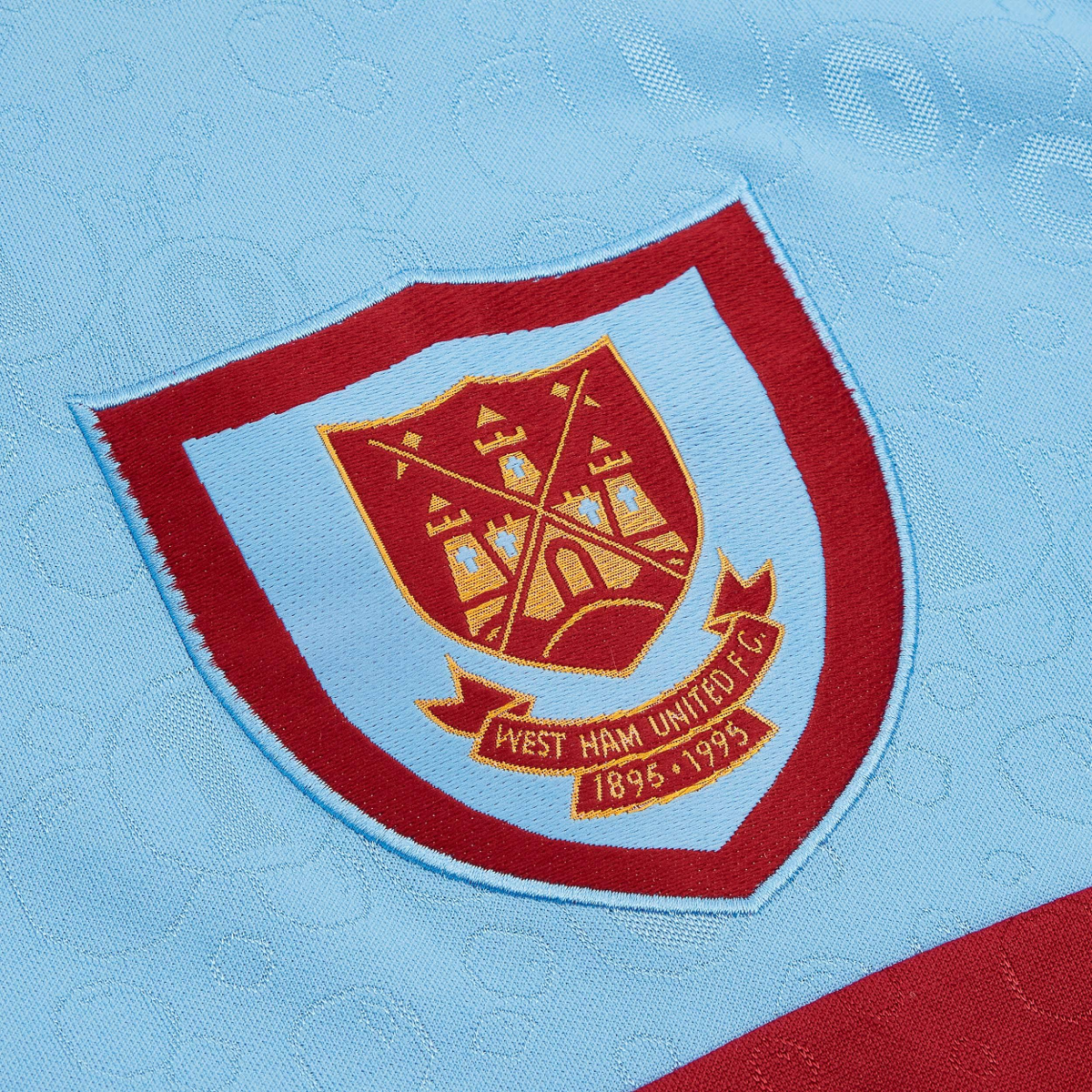 1995-97 West Ham United FC Long Sleeve Away Shirt