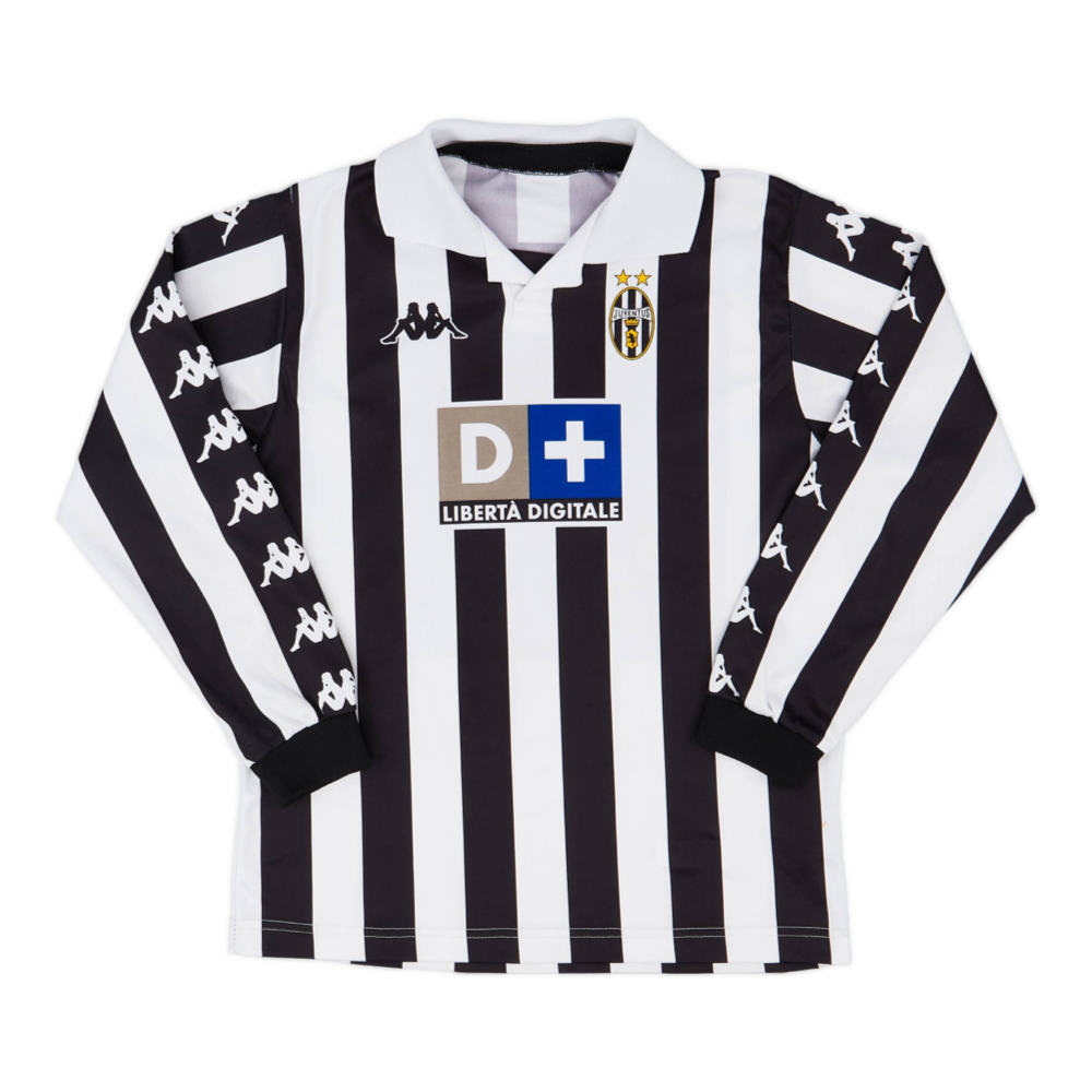 1999-00 Juventus FC Long Sleeve Home Shirt