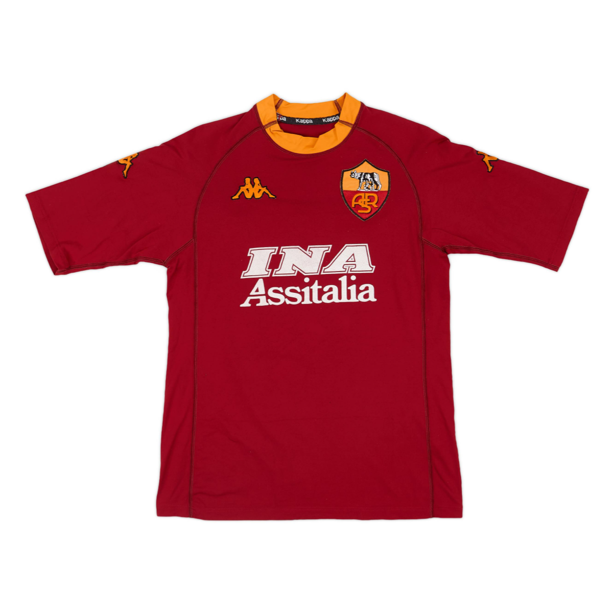 2000-01 AS Roma Home Shirt