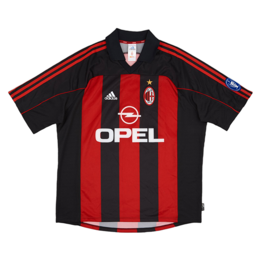2000-02 AC Milan Home Shirt