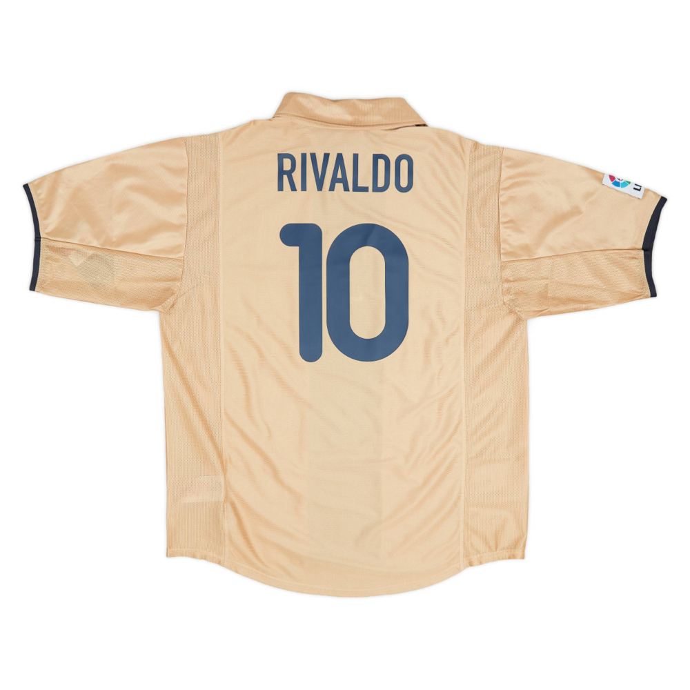2001-02 FC Barcelona Away Shirt