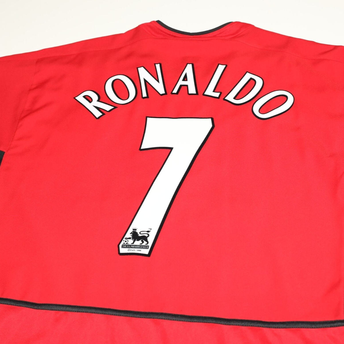 2002-04 Manchester United FC Long Sleeve Home Shirt