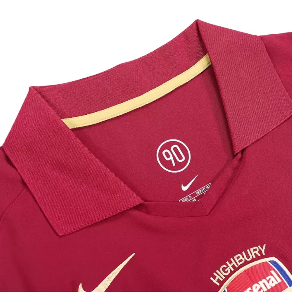 2005-06 Arsenal FC Long Sleeve Home Shirt