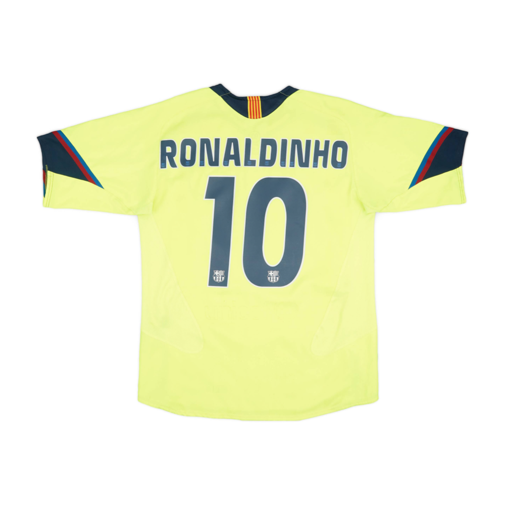 2005-06 FC Barcelona Away Shirt