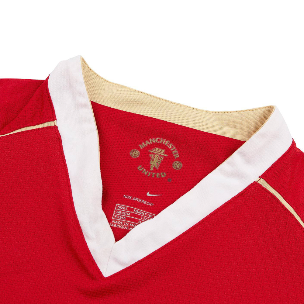 2006-07 Manchester United FC Long Sleeve Home Shirt