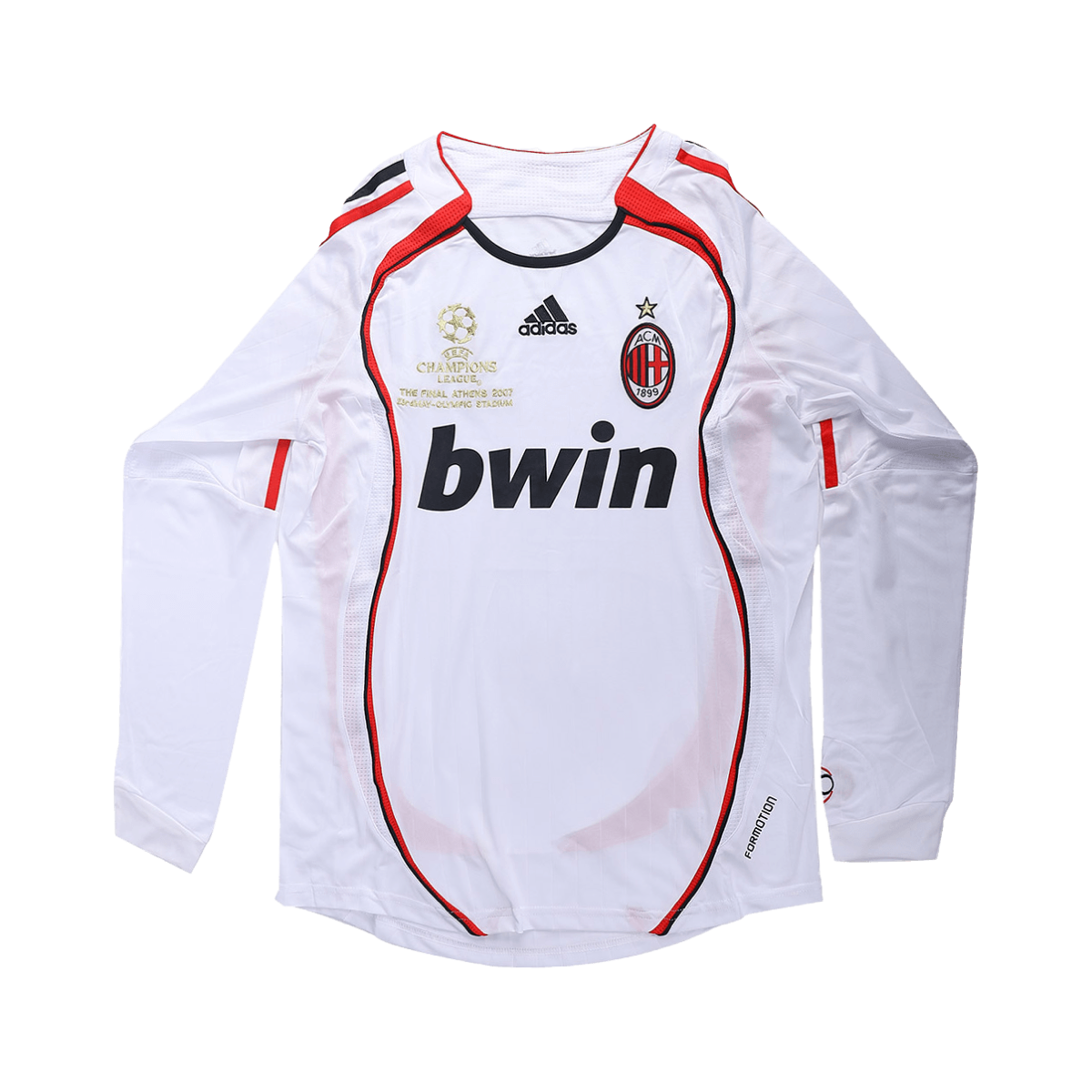 2007-08 AC Milan Long Sleeve Away Shirt
