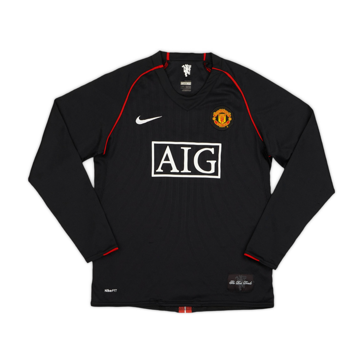 2007-08 Manchester United FC Long Sleeve Away Shirt