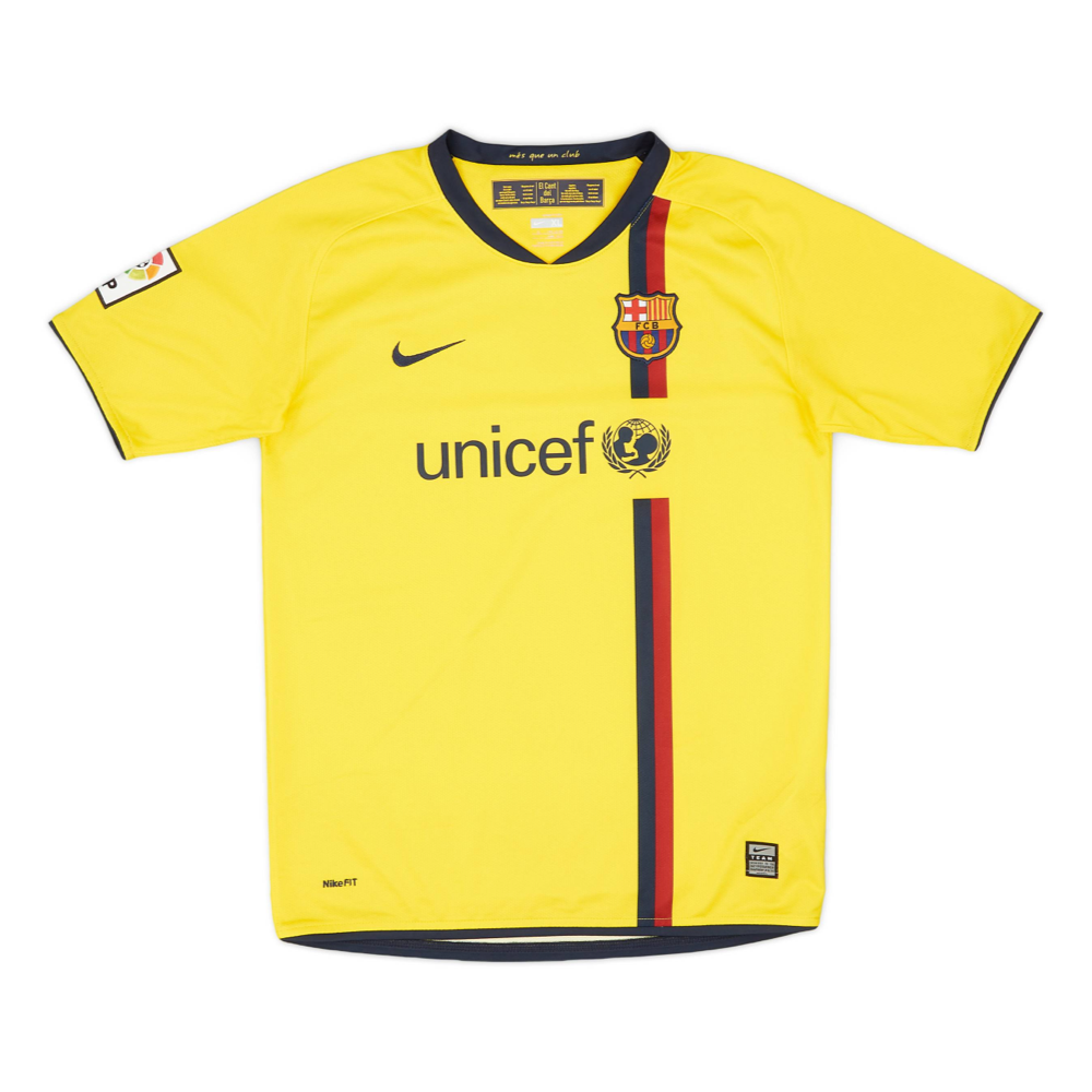 2008-09 FC Barcelona Away Shirt