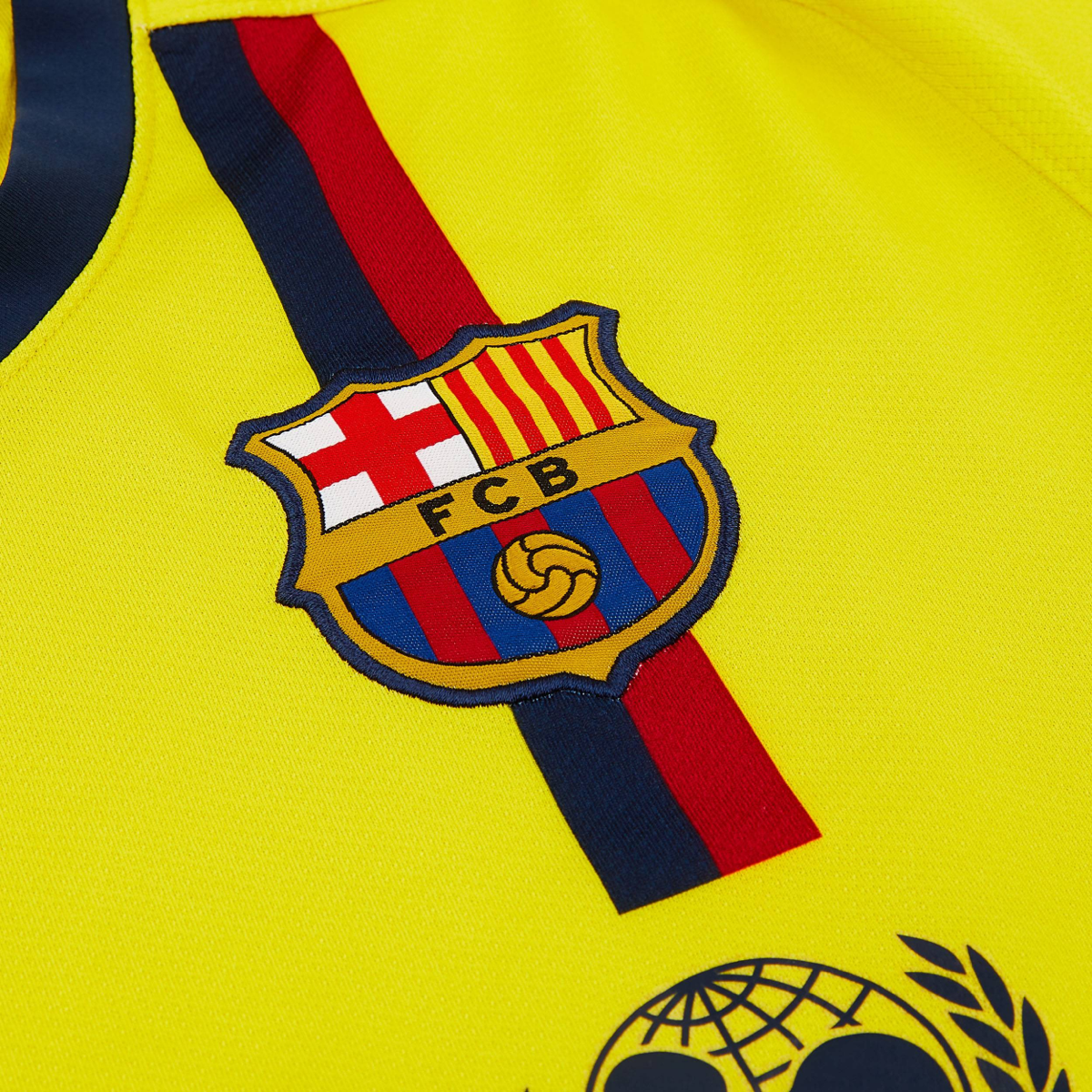 2008-09 FC Barcelona Long Sleeve Away Shirt