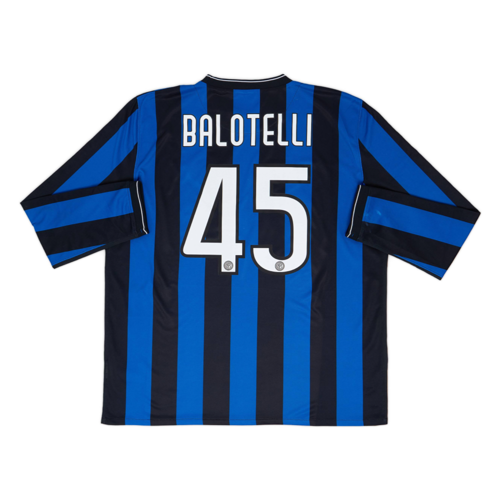 2009-10 FC Internazionale Milano Home Kit Long Sleeve