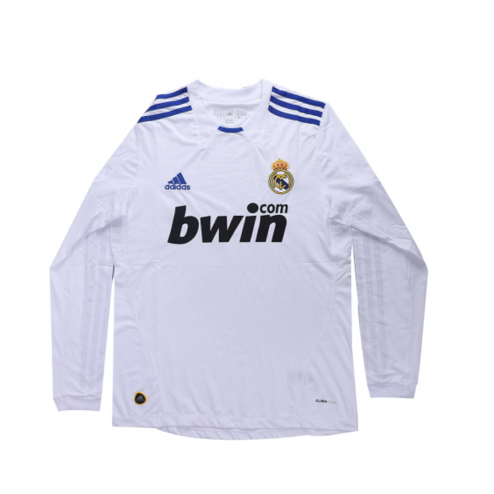 2010-11 Real Madrid CF Long Sleeve Home Shirt