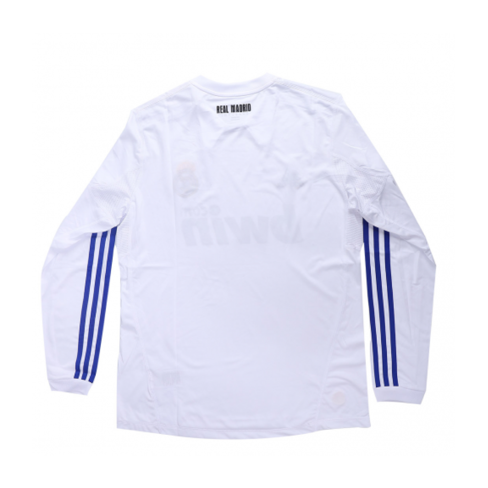 2010-11 Real Madrid CF Long Sleeve Home Shirt