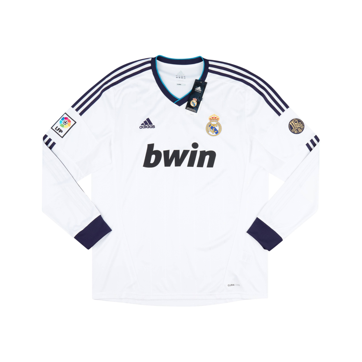 2012-13 Real Madrid CF Long Sleeve Home Shirt