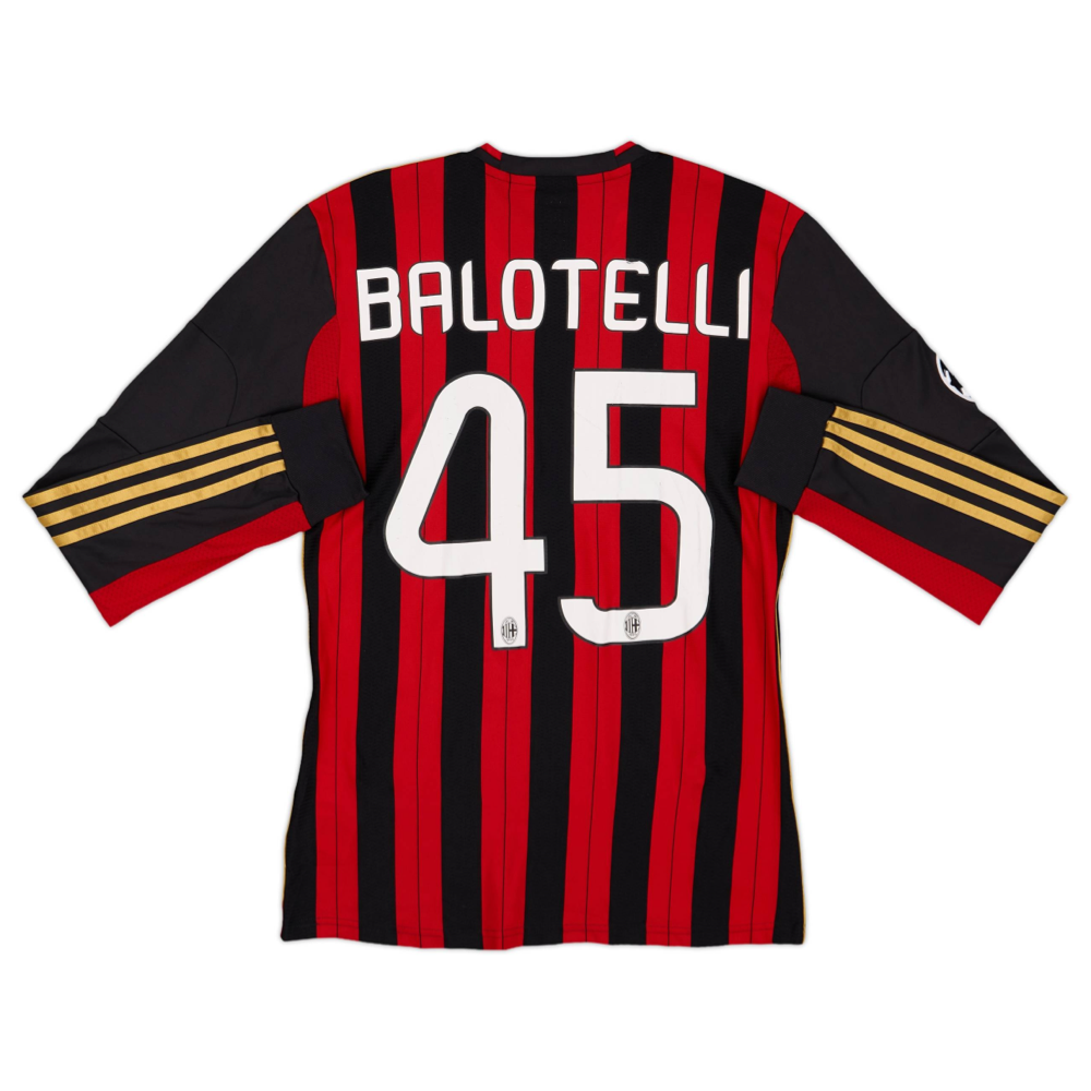 2013-14 AC Milan Long Sleeve Home Shirt