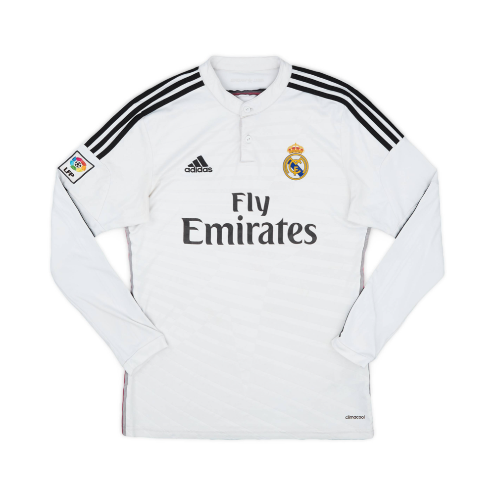 2014-15 Real Madrid CF Long Sleeve Home Shirt