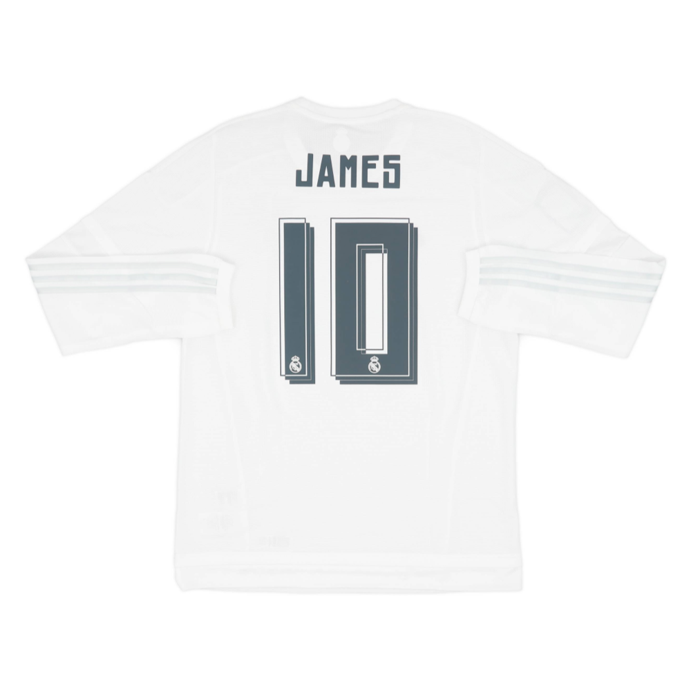 2015-16 Real Madrid CF Home Long Sleeve Kit