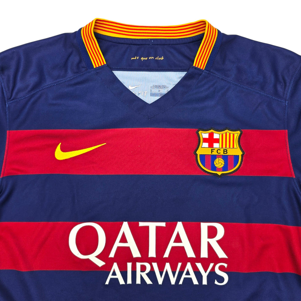 2015-16 FC Barcelona Home Shirt