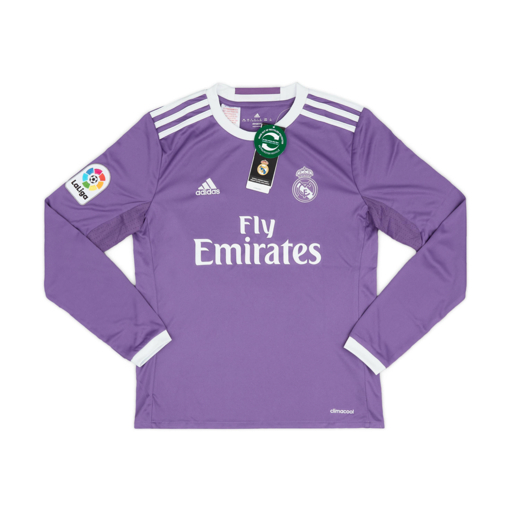 2016-17 Real Madrid CF Long Sleeve Away Shirt
