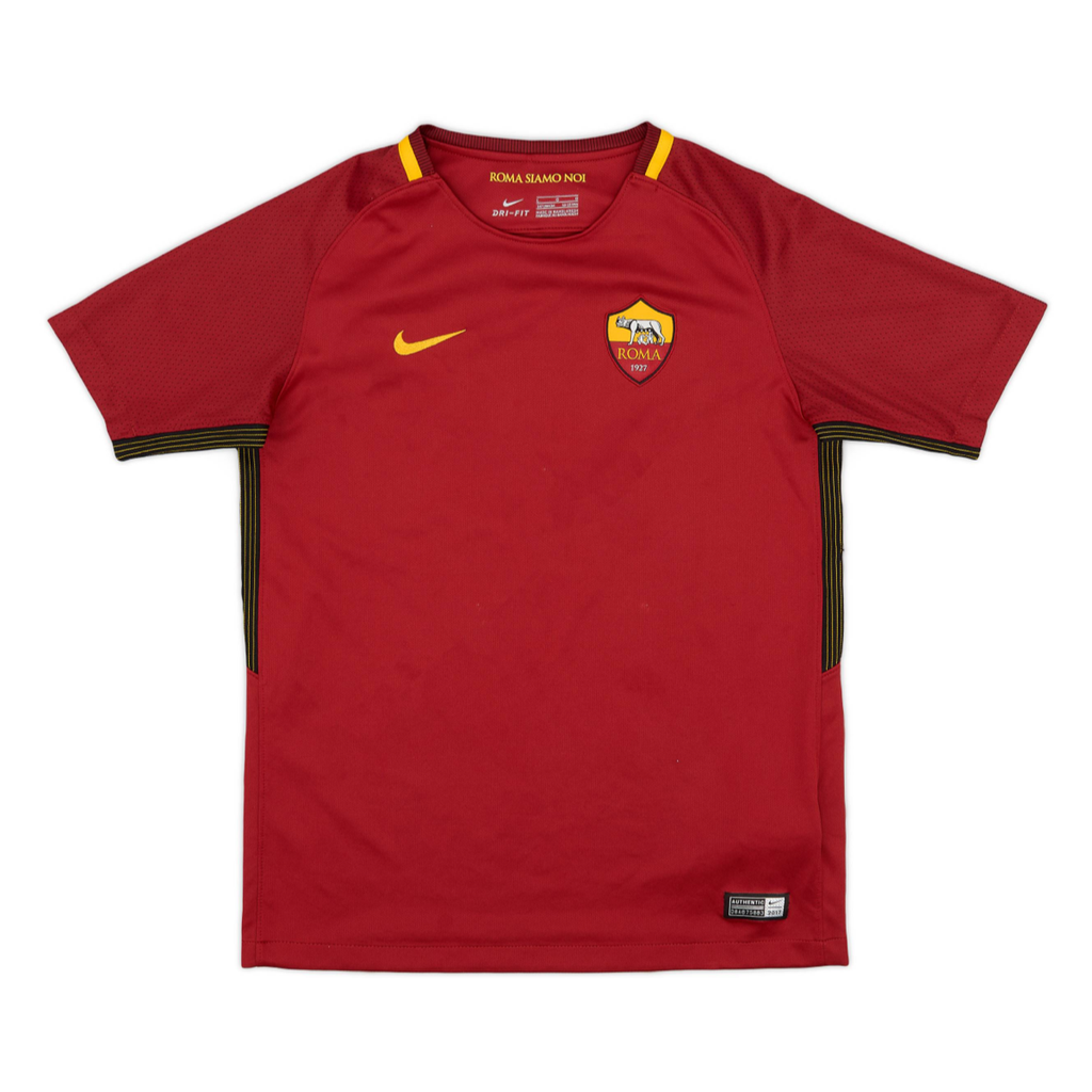 2017-18 AS Roma Home Shirt