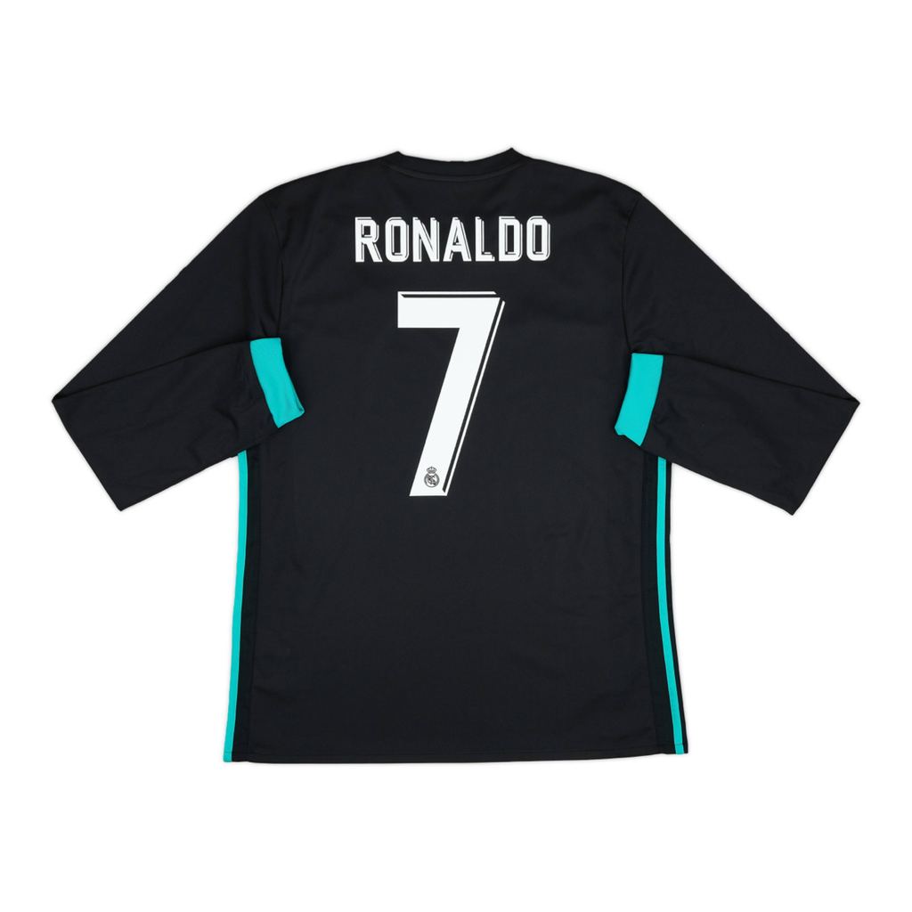 2017-18 Real Madrid CF Long Sleeve Away Shirt