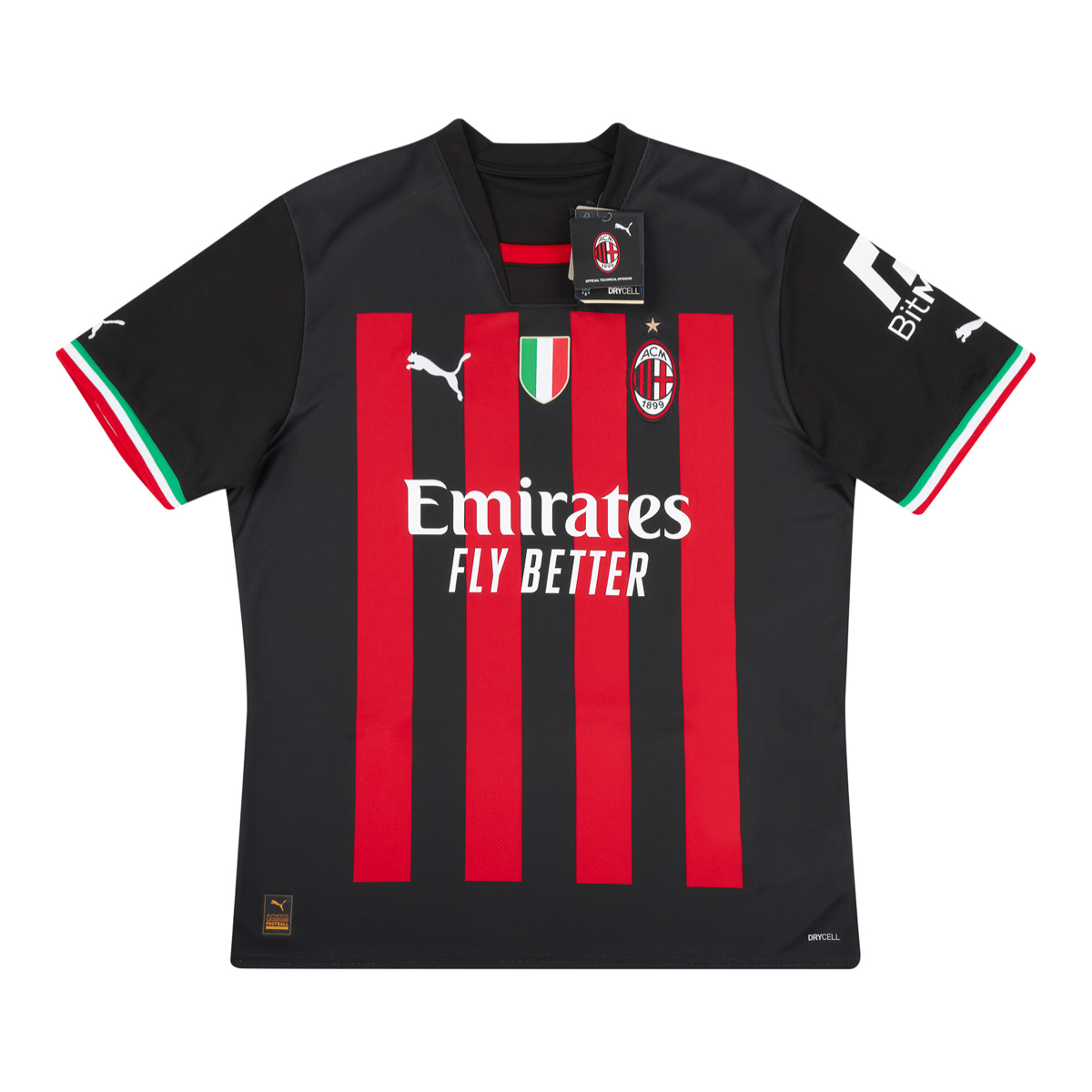 2022-23 AC Milan Home Shirt